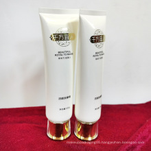 Cosmetic facial cleanser packaging lotion tube